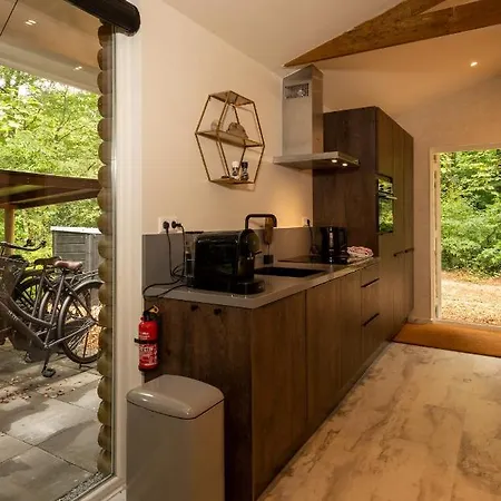 Zen-Bungalow No 4 Met Sauna En Hottub Rheezerveen Exterior photo